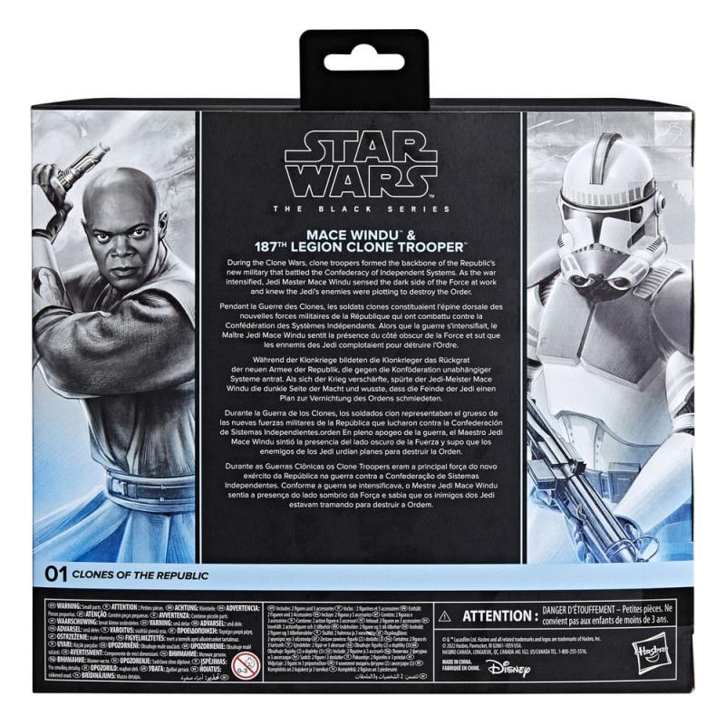 Star Wars: The Clone Wars Black Series Action Figure 2-Pack Clones of the Republic 15 cm 8