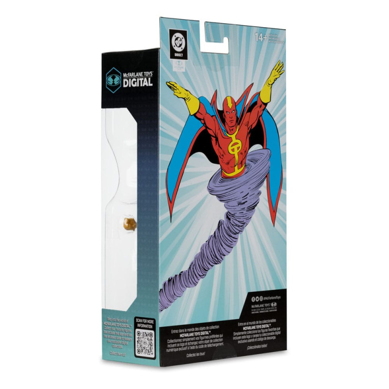 DC Direct McFarlane Toys Digital Action Figure Red Tornado (Bronze Age) 18 cm 8