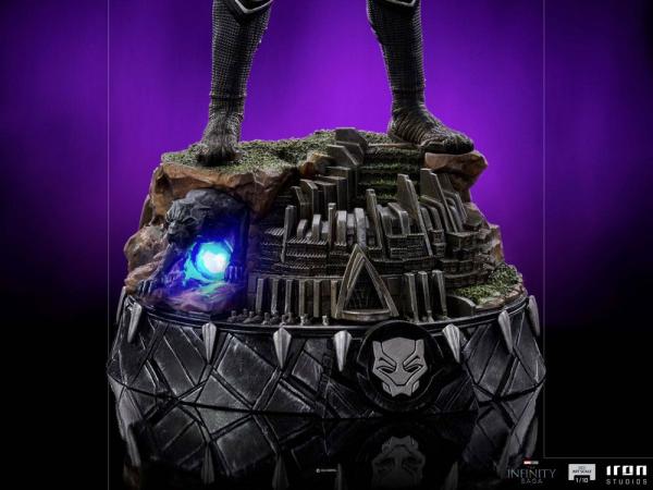 The Infinity Saga: Black Panther Deluxe 1/10 Art Scale Statue - Iron Studios