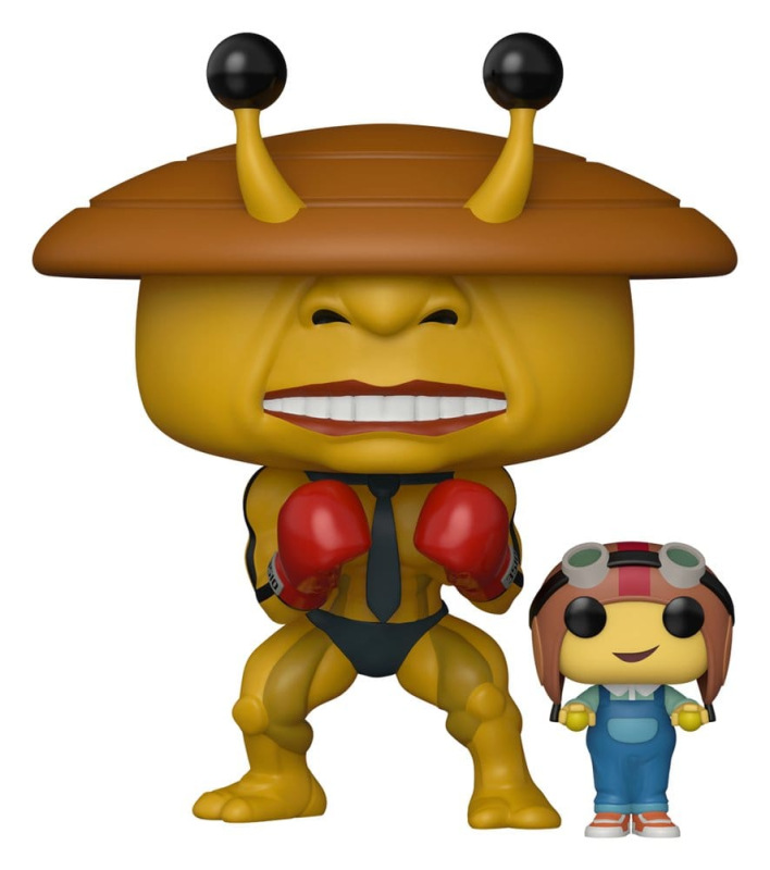 Dandadan POP! & Buddy Vinyl Figure Mr. Mantis & Chiquitita 9 cm