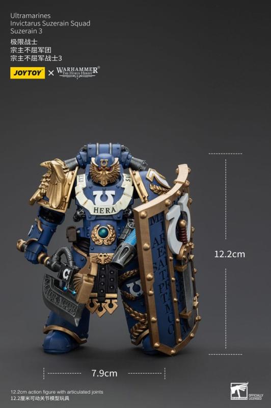 Warhammer The Horus Heresy Action Figure 1/18 Ultramarines Invictarus Suzerain Squad Suzerain 3 12 c