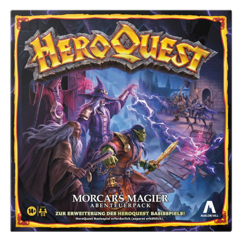 HeroQuest Board Game Expansion Morcars Magier Quest Pack *German Version* 7
