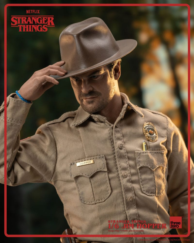 Stranger Things Action Figure 1/6 Jim Hopper (Season 1) 32 cm 9