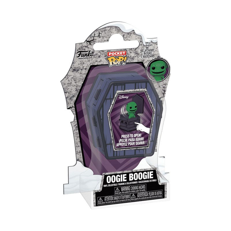 The Nightmare Before Christmas Coffin Pocket POP! Vinyl Figure Oogie Boogie 6 cm 1