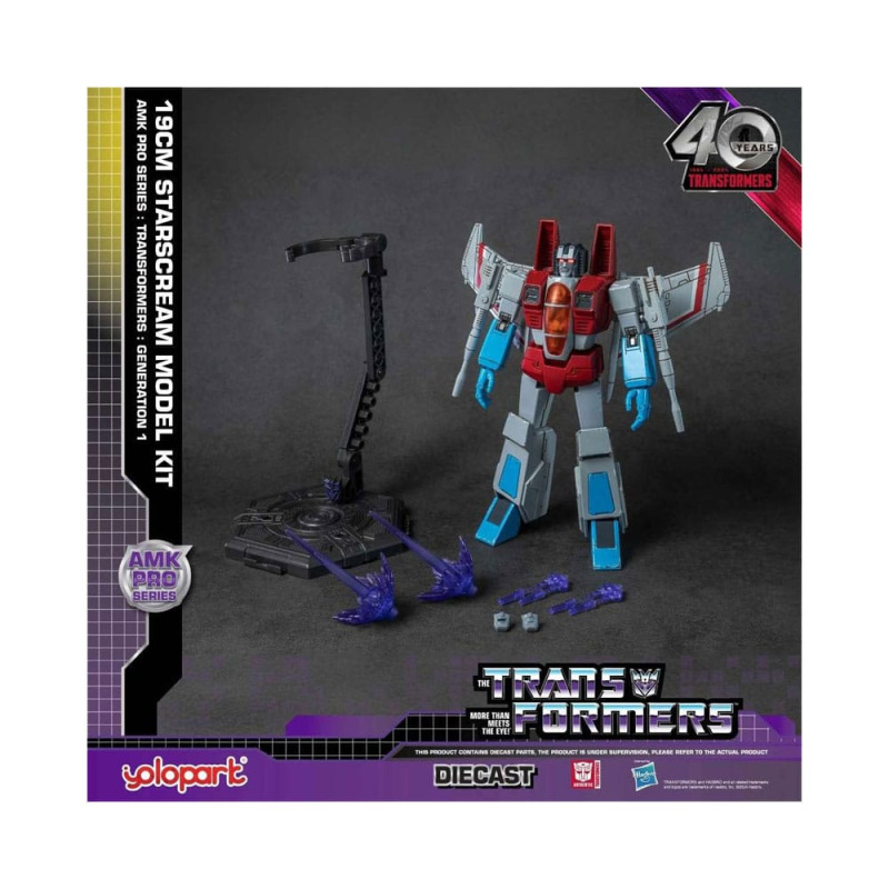 Transformers: Generation One AMK Pro Series Model Kit Starscream 19 cm 1