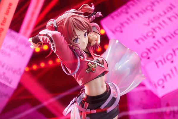 The Idolmaster Gakuen PVC Statue 1/7 Saki Hanami Fighting My Way 24 cm 5