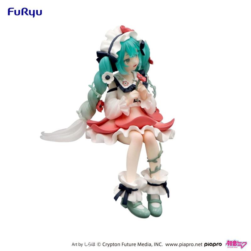 Hatsune Miku Noodle Stopper PVC Statue Hatsune Miku Flower Fairy Anemone 14 cm 8