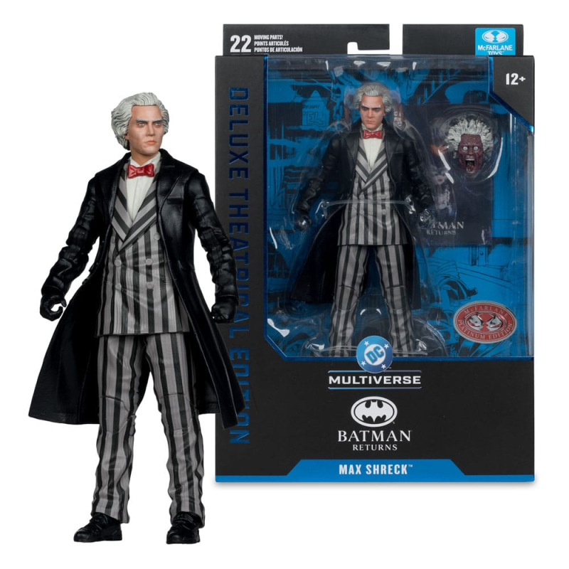 Batman Returns DC Theatrical Deluxe Edition Action Figure Max Shreck (Red Platinum Edition) 18 cm 3