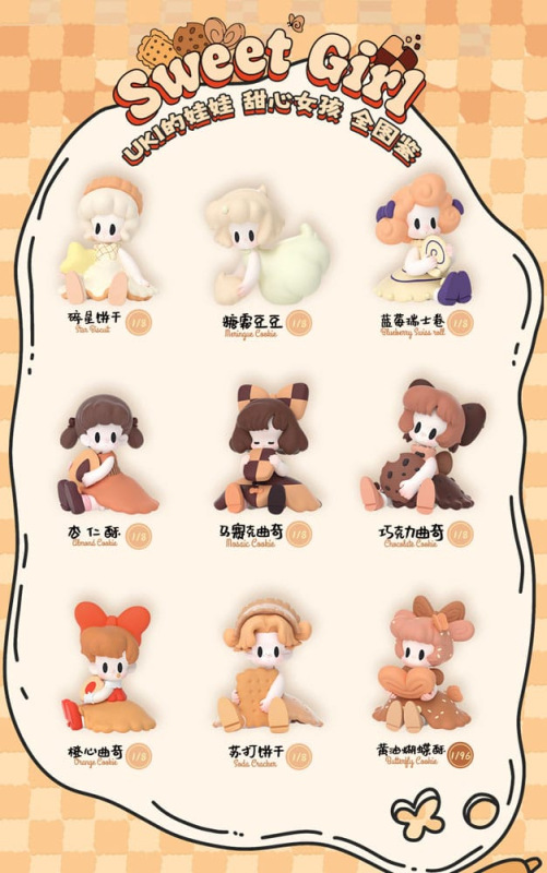 Uki Blind Box Figures Assortment Midnight Tea Party Limited Edition 7 cm (8) 1