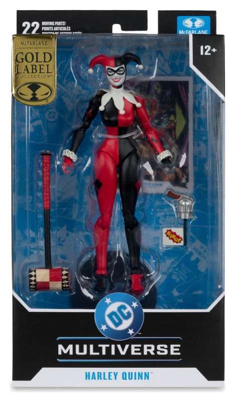 DC Multiverse Action Figure Harley Quinn (DC Classic) (Gold Label) 18 cm 6