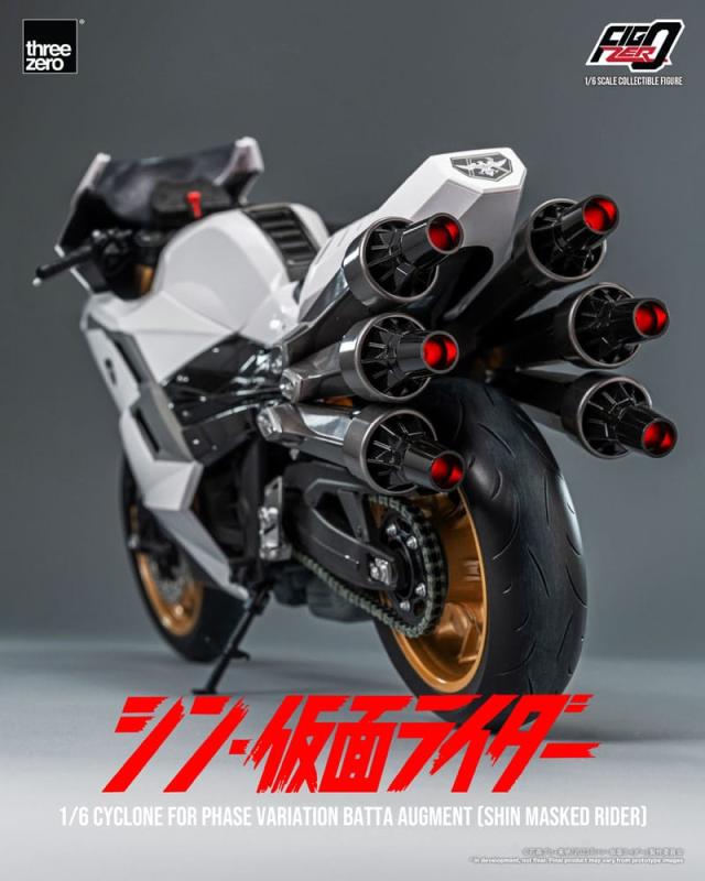 Kamen Rider FigZero Vehicle 1/6 Cyclone for Phase Variation Batta Augment (Shin Masked Rider) 35 cm