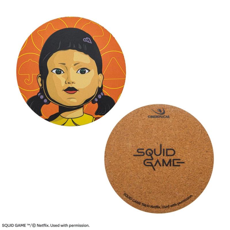 Squid Game Coaster 4-Pack 3