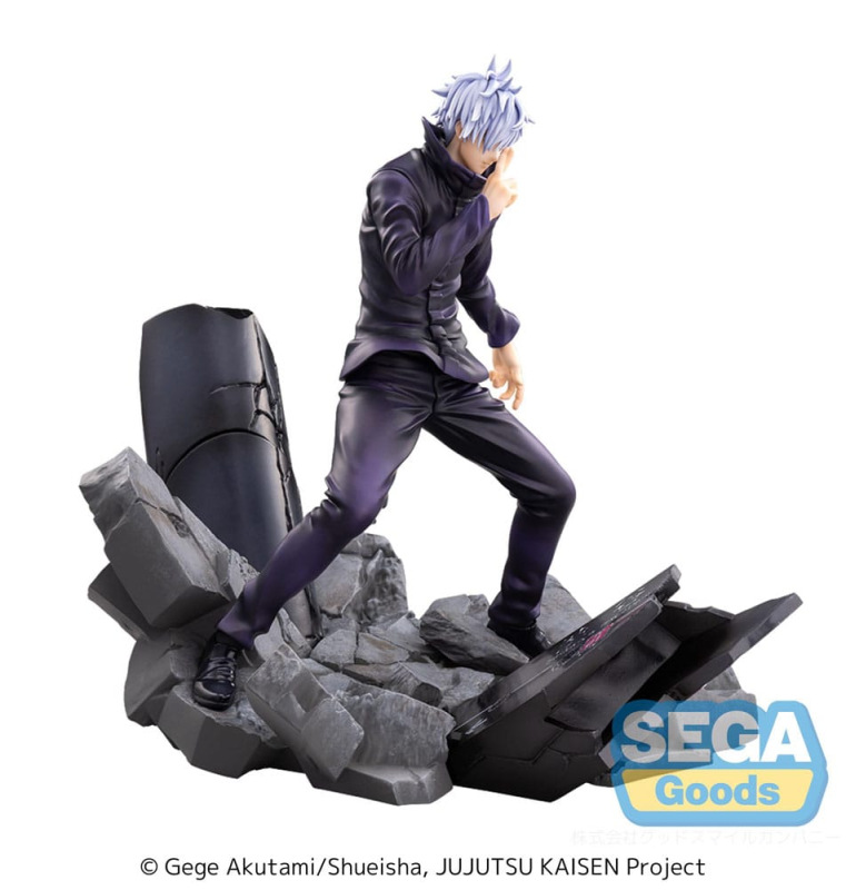 Jujutsu Kaisen Figurizm Luminasta PVC Statue Shibuya Incident Satoru Gojo Unlimited Void 21 cm 6