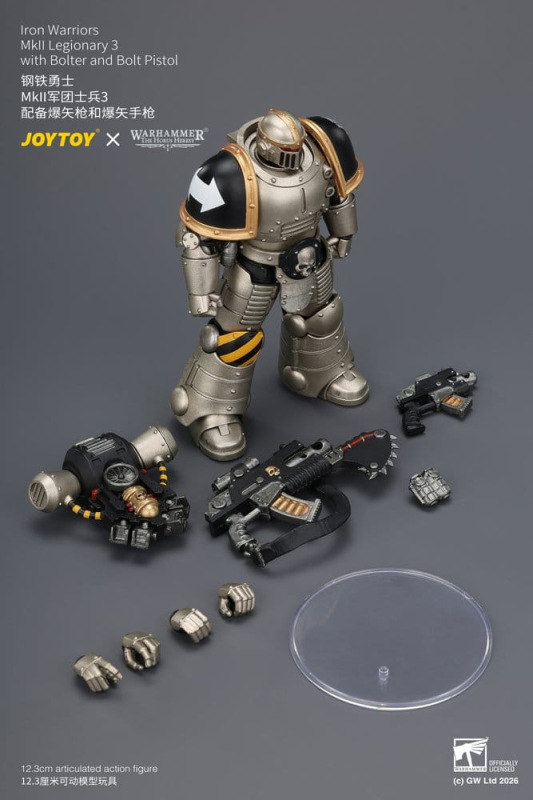 Warhammer The Horus Heresy Action Figure Iron Warriors MkII Legionary 3 12 cm 12