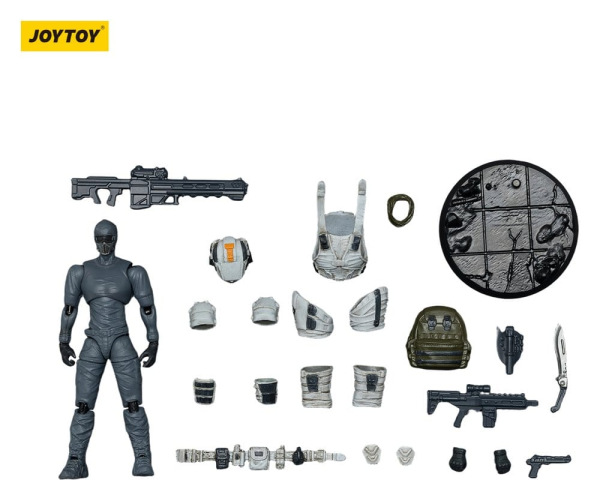 Dark Source Action Figure Steel Ride Corps Assaulter Albedo 8 cm 11