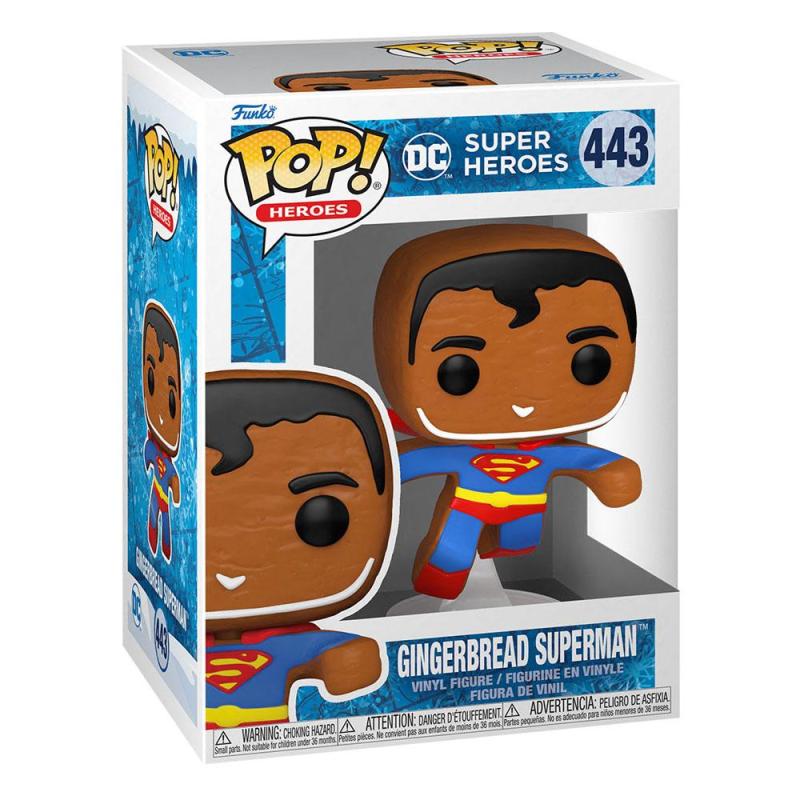 DC Comics: Superman 9 cm Holiday 2022 POP! Heroes Vinyl Figure - Funko