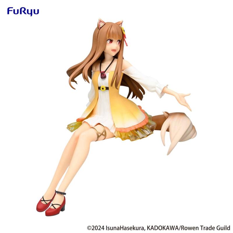 Spice and Wolf Noodle Stopper PVC Statue Holo Sunflower Dress Ver. 17 cm 3