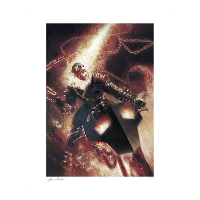 Marvel: Ghost Rider 46 x 61 cm Art Print - Sideshow Collectibles