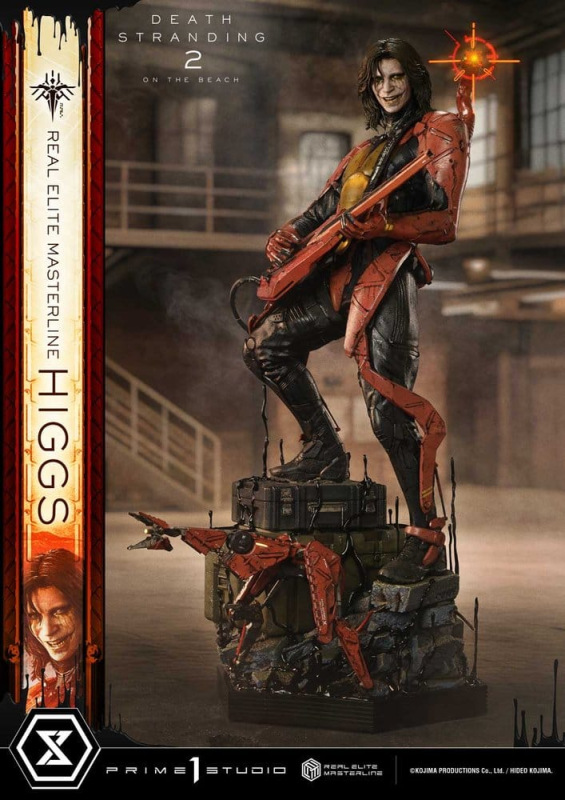 Death Stranding 2: On The Beach Real Elite Masterline Statue 1/3 Higgs Deluxe Version 81 cm 11