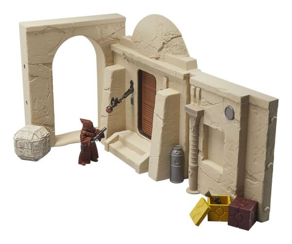 Star Wars Episode IV Vintage Collection Playset Streets of Mos Eisley with Jawa Action Figure