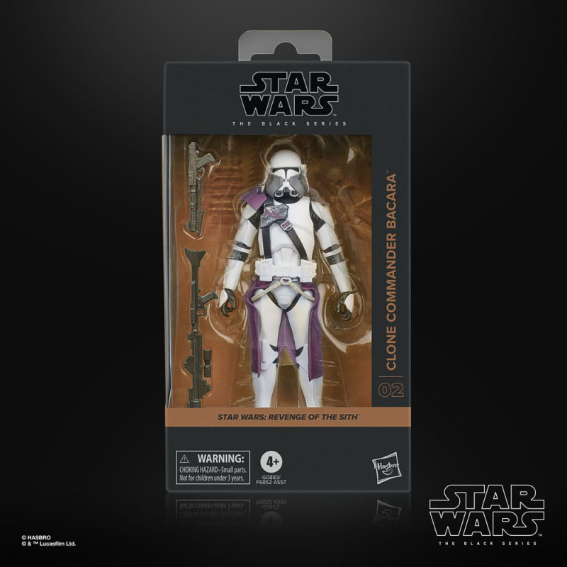 Star Wars Episode III Black Series Action Figure Commander Bacara 15 cm 1