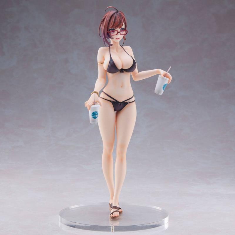 Original Character PVC Statue 92M Illustration Myopia Sister Swimsuit Ver. 26 cm