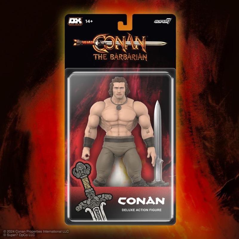 Conan the Barbarian 1982 Deluxe Action Figure Conan Iconic Pose 18 cm