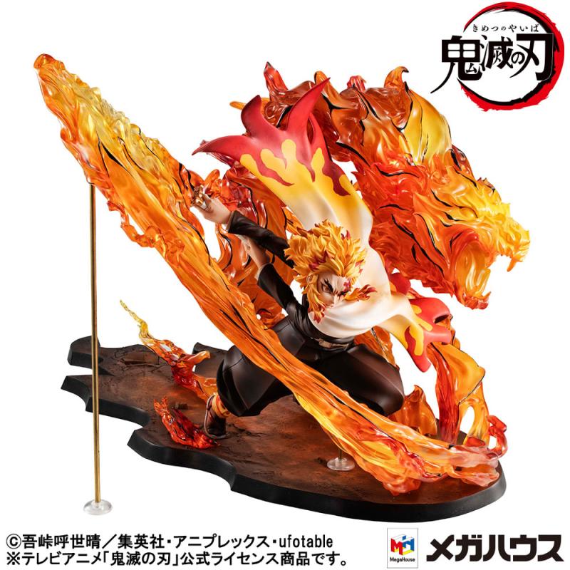 Demon slayer: Kimetsu no Yaiba Kyojuro Precious G.E.M. Series 1/8 PVC Statue Rengoku Flame Breathing