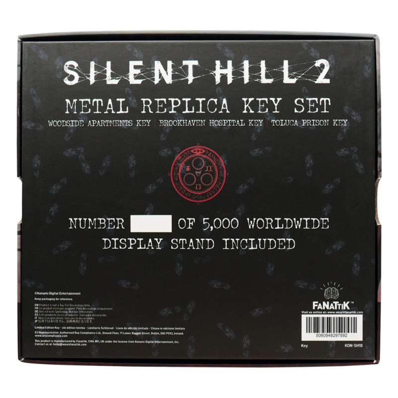 Silent Hill 2 Replicas 3-Set Keys 4