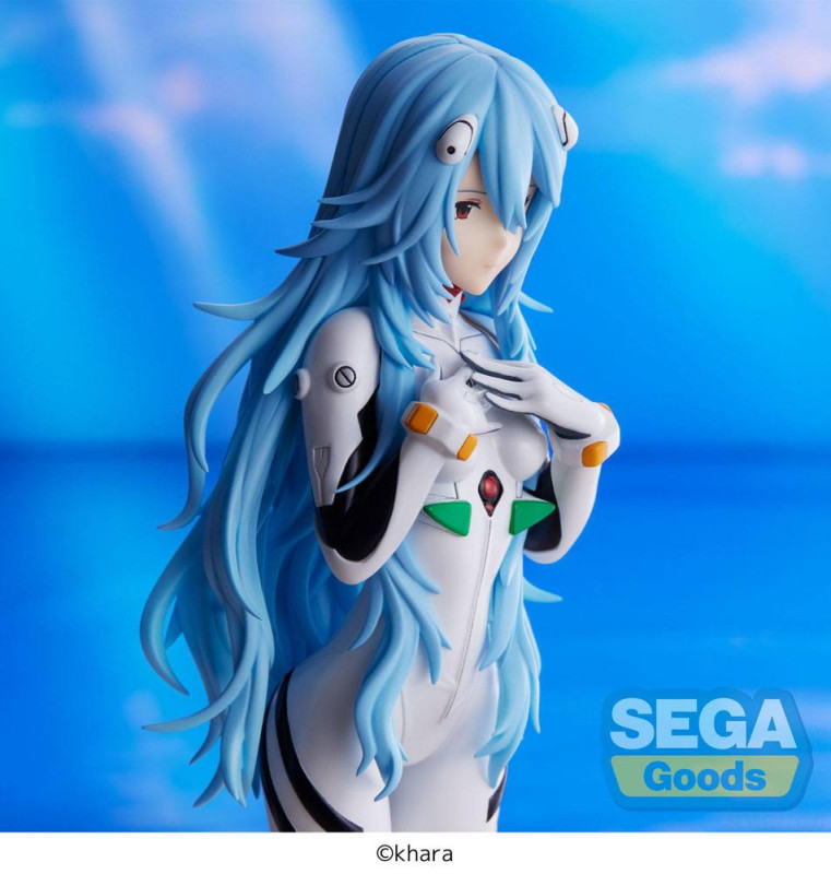 Evangelion: 3.0+1.0 Thrice Upon a Time SPM PVC Statue Rei Ayanami Long Hair Ver. 21 cm 4