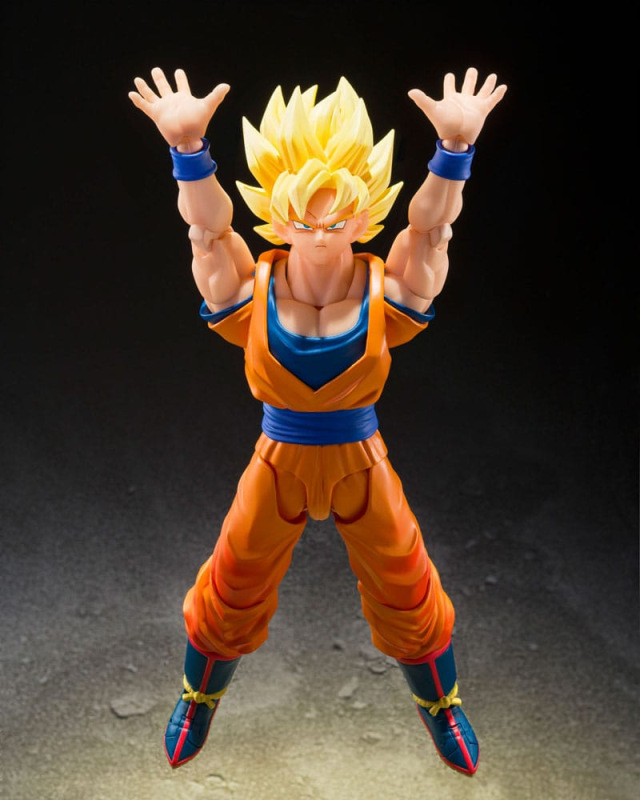 Dragon Ball Z S.H.Figuarts Action Figure Super Saiyan Son Goku The Games Begin Ver. 15 cm 6