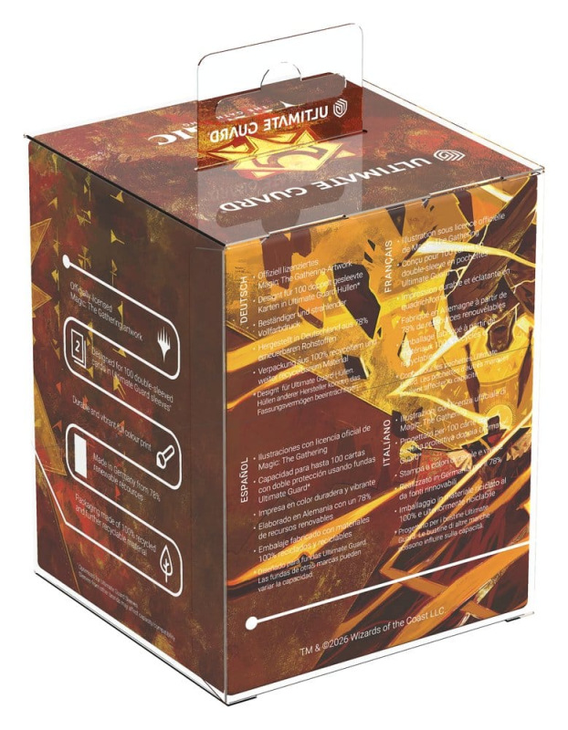 Ultimate Guard RTE Boulder 100+ Magic: The Gathering "Secrets of Strixhaven" - Lorehold 9