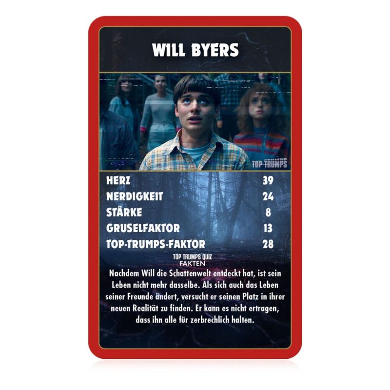 Stranger Things Card Game Top Trumps Collectables *German Version* 1