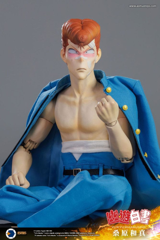 Yu Yu Hakusho Action Figure 1/6 Kazuma Kuwabara (Luxury Version) 30 cm 13