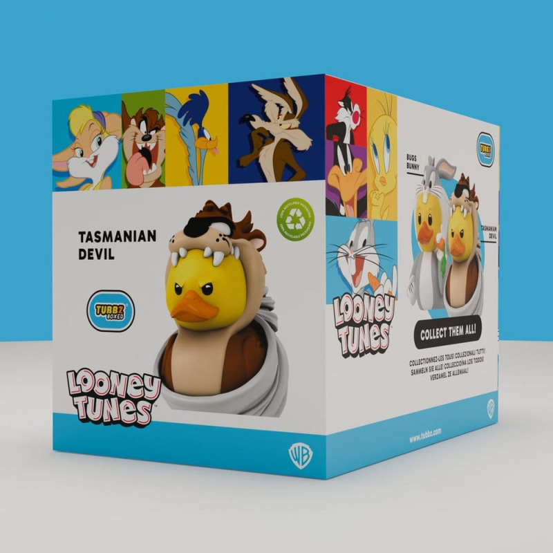 Looney Tunes Tubbz PVC Figure Taz Tasmanian Devil Boxed Edition 10 cm 1