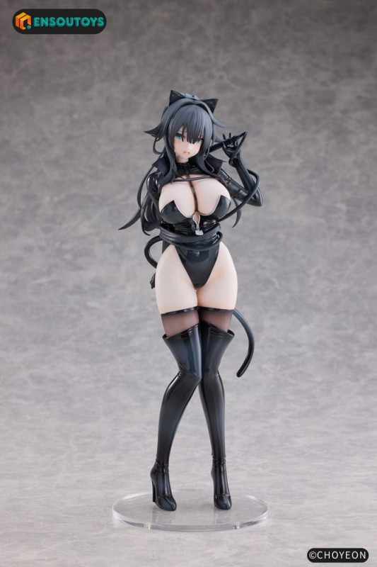 K Pring Original Character Statue 1/6 Cat Woman Happy-chan 27 cm 12