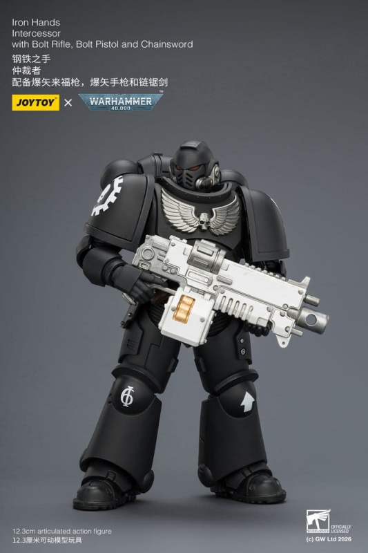 Warhammer 40,000 Action Figure Iron Hands Intercessor 12 cm 11
