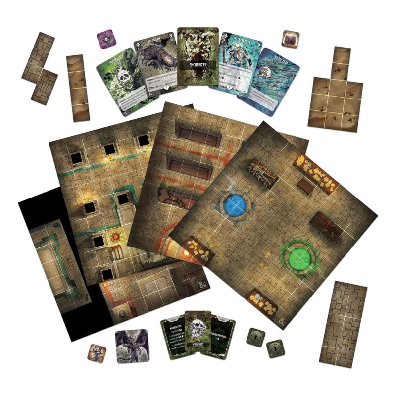 Dungeons & Dragons Game Expansion Onslaught Tomb of Horrors - Maps & Monsters Expansion *English Ver 1