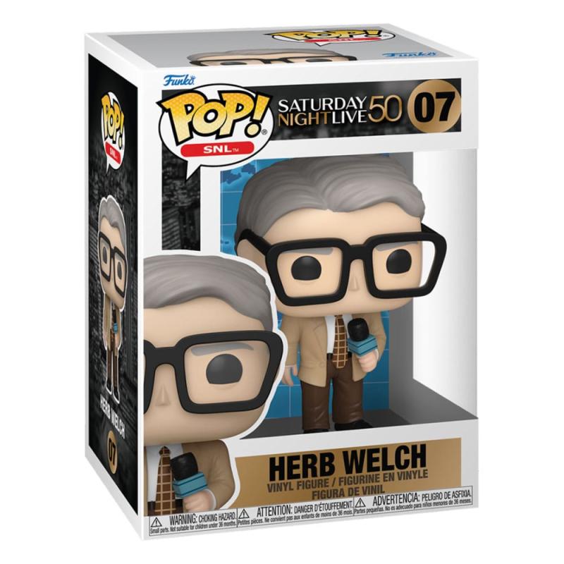 Saturday Nigth Live POP! Movies Vinyl Figure 50th Anniversary Herb Welch 9 cm