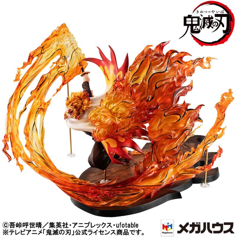 Demon slayer: Kimetsu no Yaiba Kyojuro Precious G.E.M. Series 1/8 PVC Statue Rengoku Flame Breathing