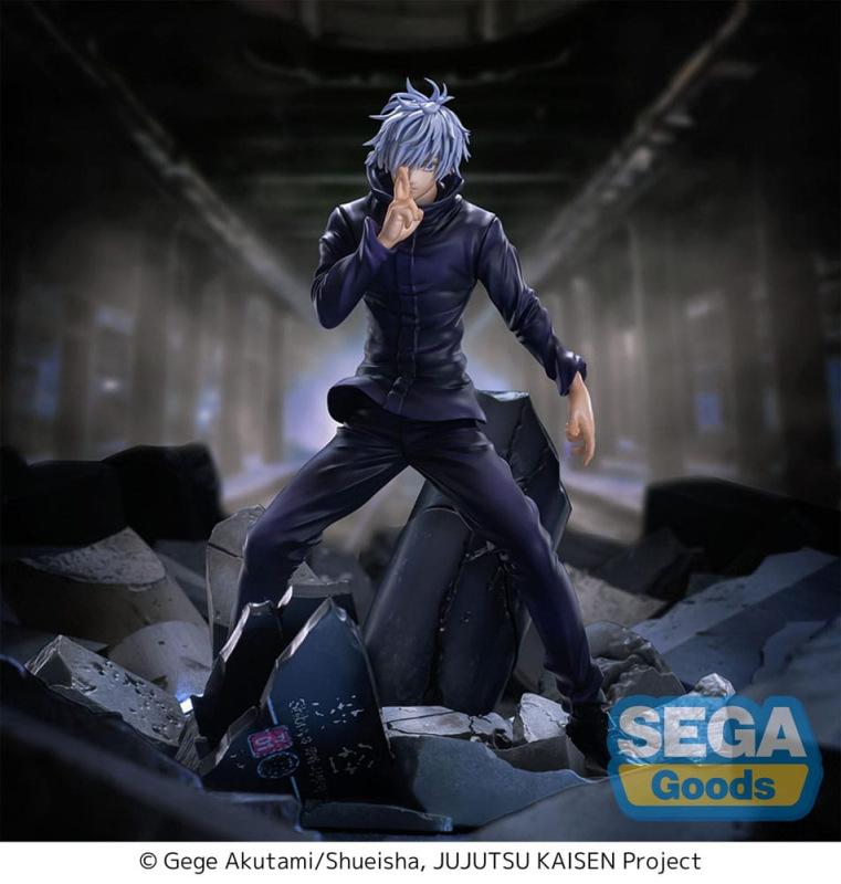 Jujutsu Kaisen Figurizm Luminasta PVC Statue Shibuya Incident Satoru Gojo Unlimited Void 21 cm 2
