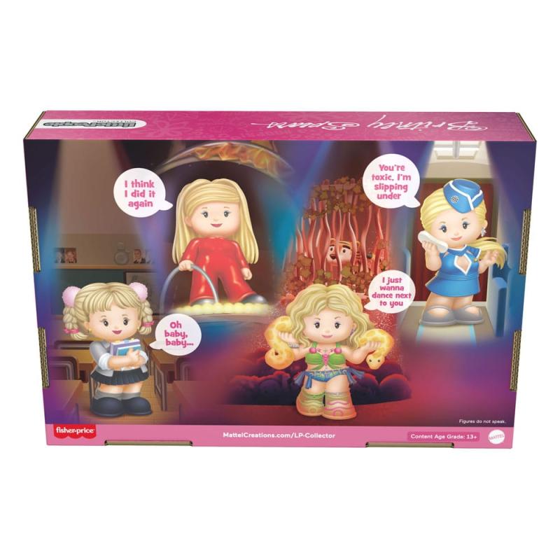 Britney Spears Fisher-Price Little People Collector Mini Figures 4-Pack 7 cm 9