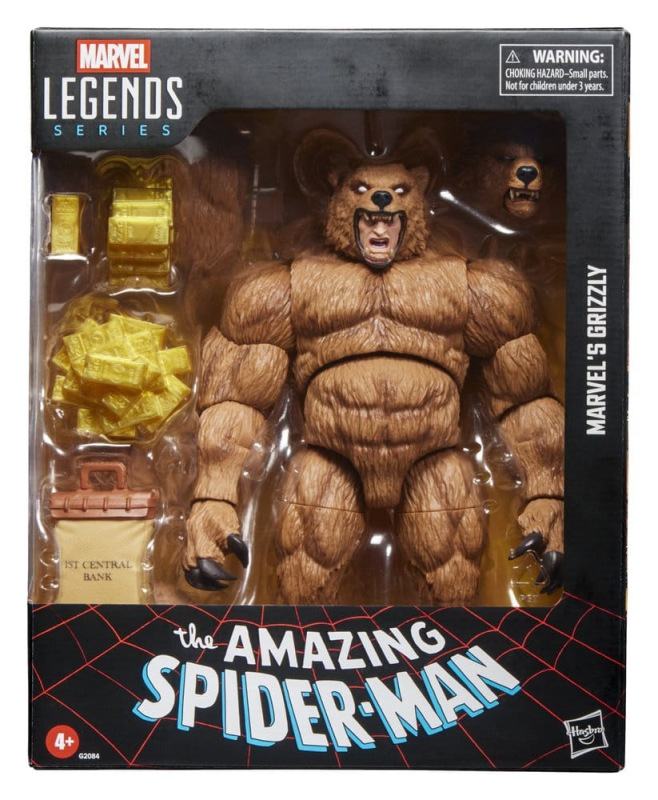 The Amazing Spider-Man Marvel Legends Action Figure Marvel's Grizzly 15 cm 2