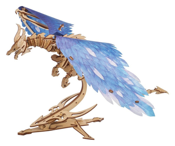 Ugears 3D Wooden Puzzle Windstorm Dragon 13