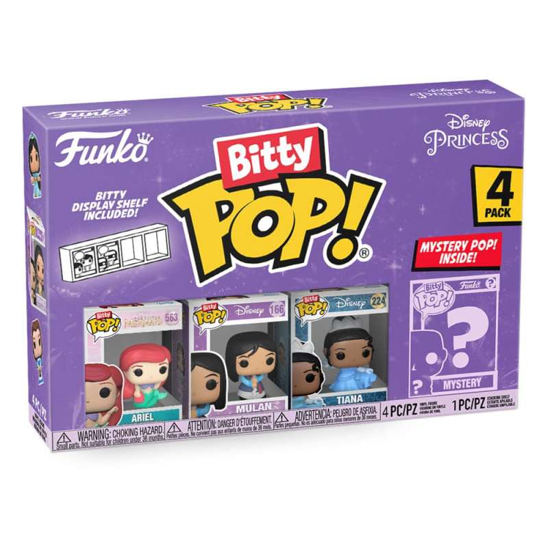 Disney Princesses Bitty POP! Vinyl Figure 4-Pack Ariel 2,5 cm 1