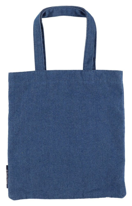 My Neighbor Totoro Tote Bag Denim Totoro & Flower Wreath 1