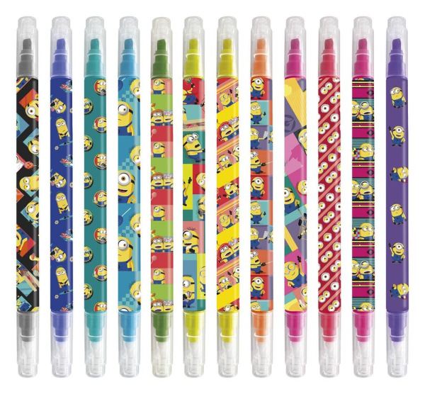 Minions Erasable Markers Set of 12