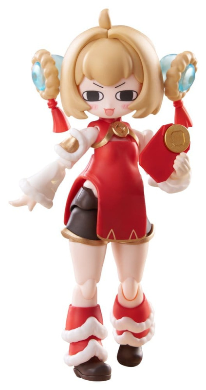 Isekai Ryoko no Techo Plastic Model Kit SP01 New Warrior Lennie Brown New Year Ver. 14 cm 3