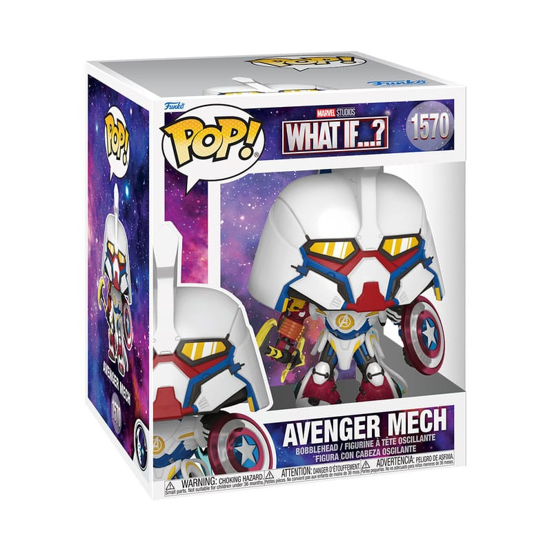 What If...? Super Sized POP! Marvel Vinyl Figure Super Mech 15 cm 1