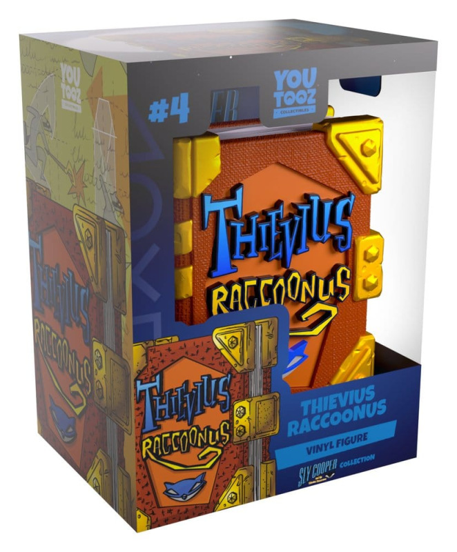 Sly Cooper Vinyl Figure Thievius Raccoonus 12 cm 3